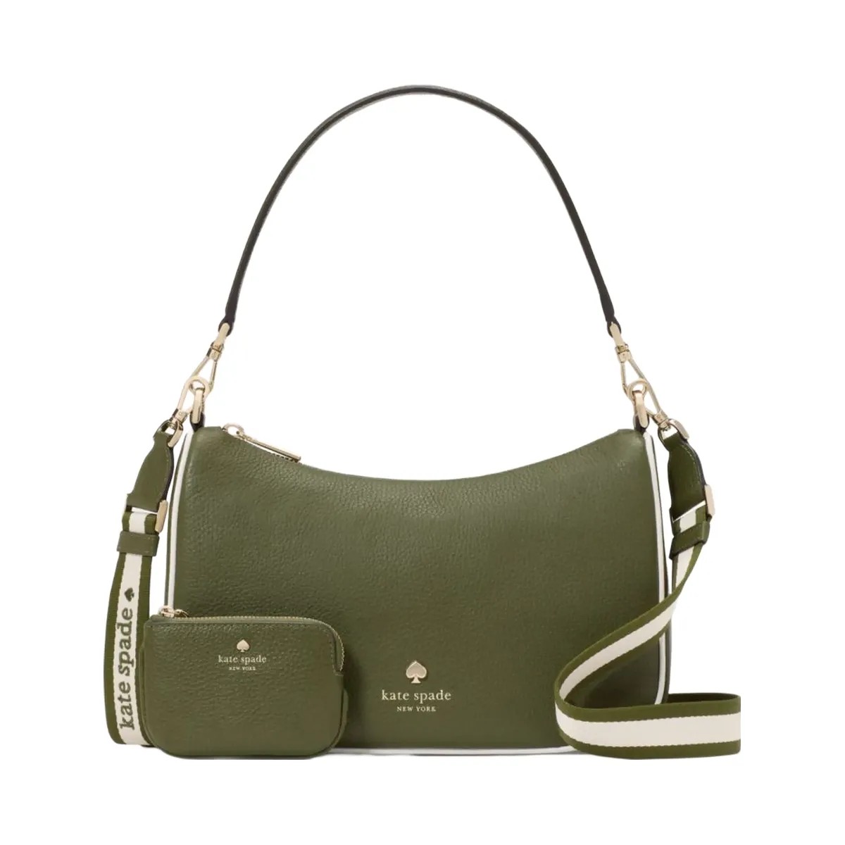 Kate Spade Emma Medium Shoulder Bag Enchanted Green Multi - HypeFly India View 1