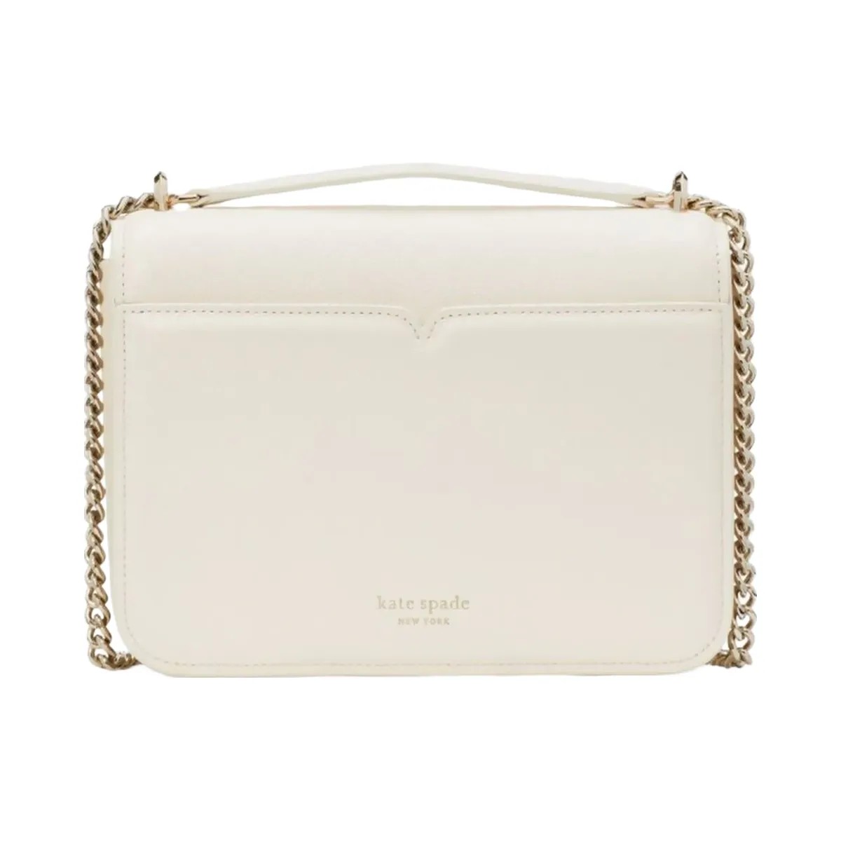 Kate Spade Locket Large Flap Shoulder Bag Parchment - HypeFly India View 5