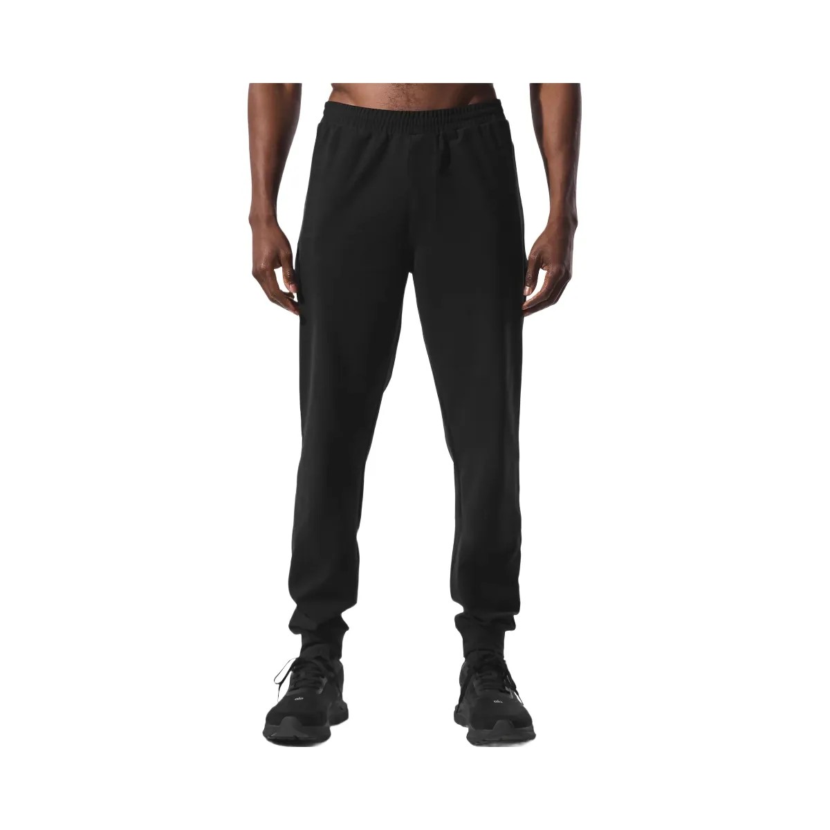 Alo Men's Conquer Max Performance Jogger - Black - HypeFly India View 1