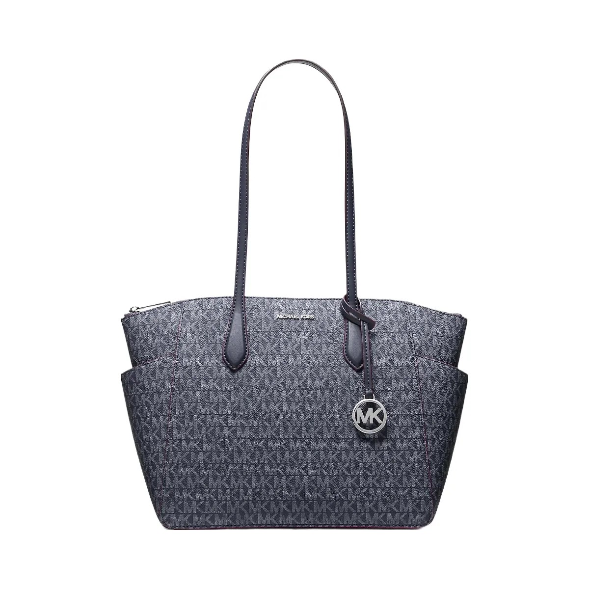 Michael Kors Marilyn Medium Signature Logo Tote Bag Admiral - HypeFly India View 1
