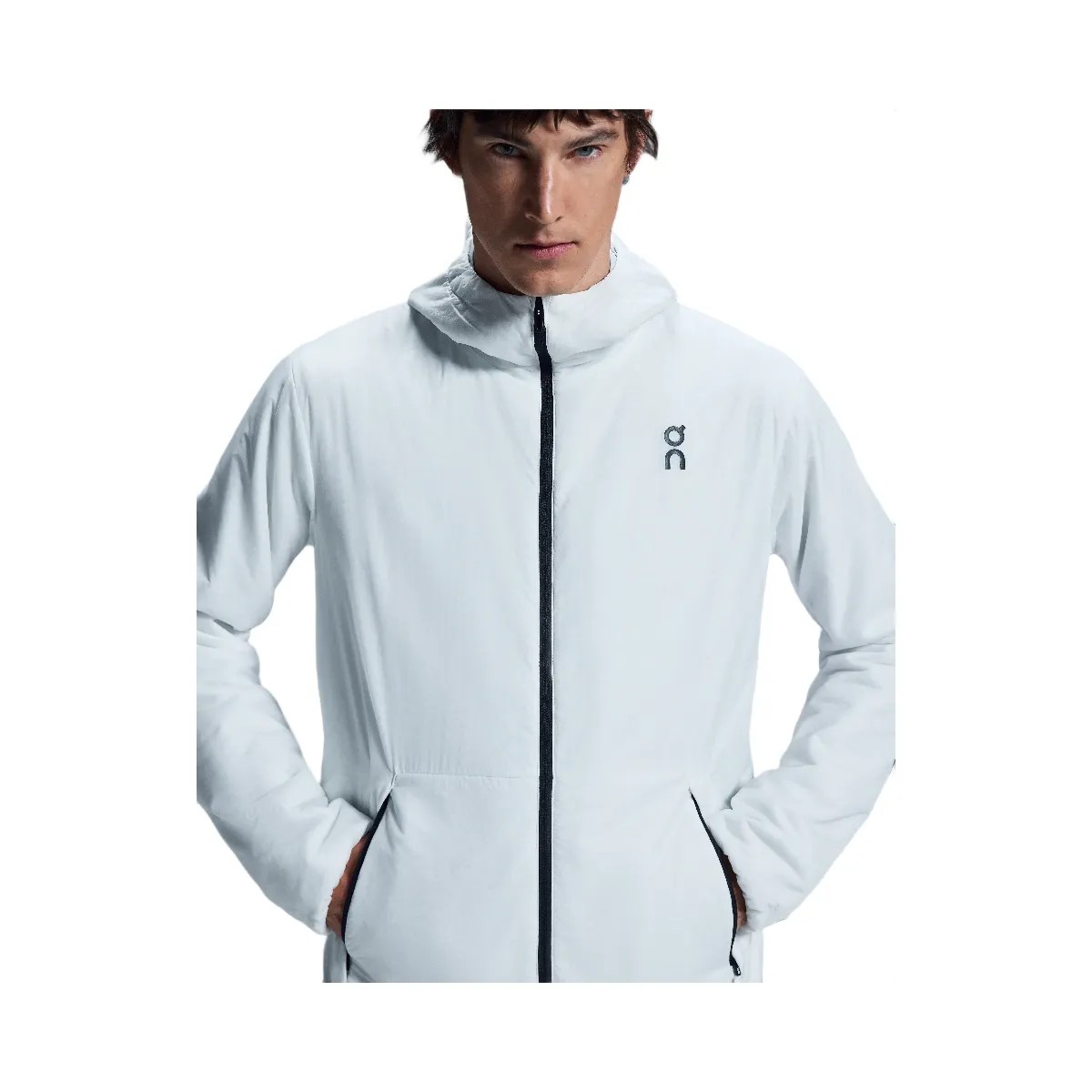 On Trek Jacket Insulated White - HypeFly India View 3