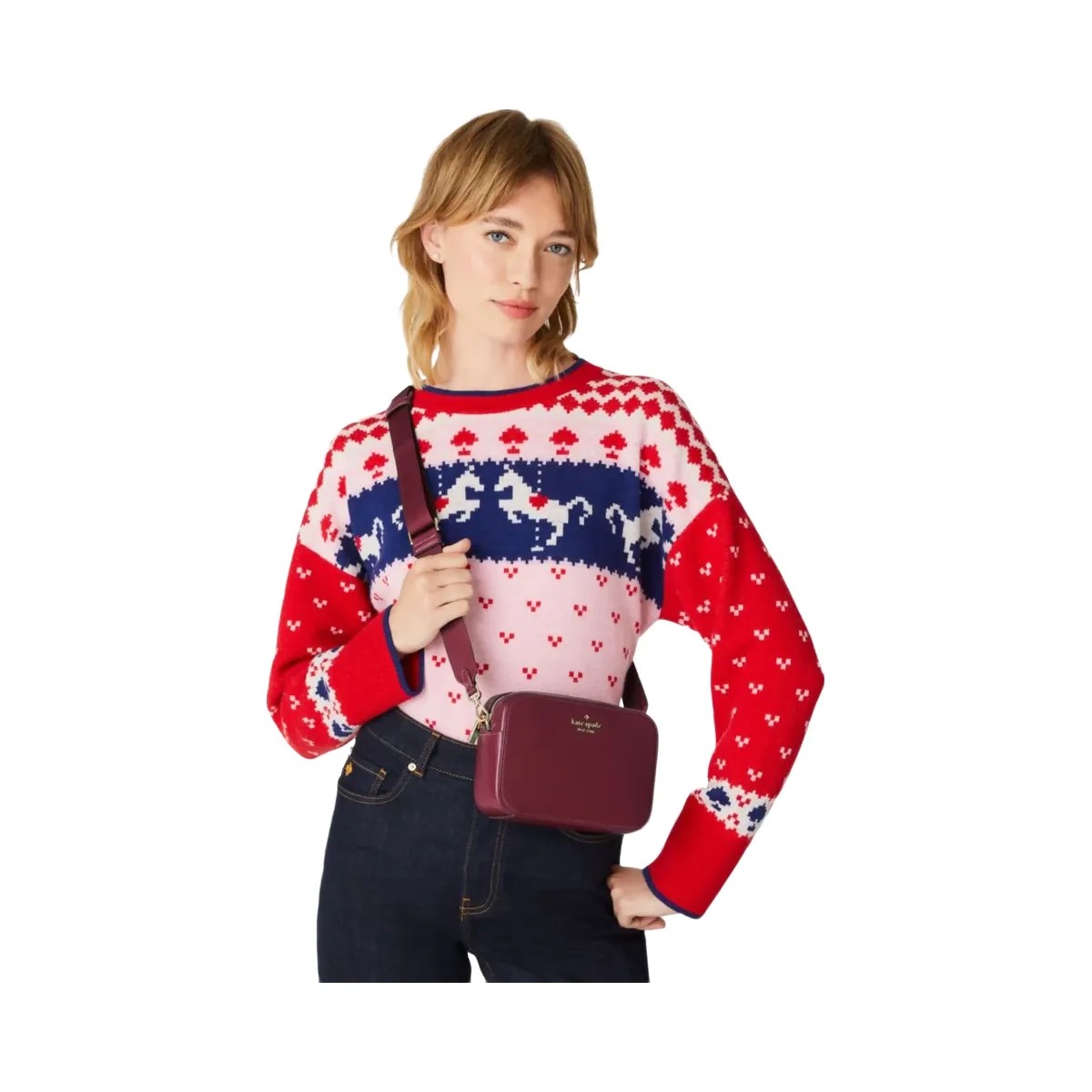 Kate Spade Madison Camera Bag Blackberry Preserves - HypeFly India View 2