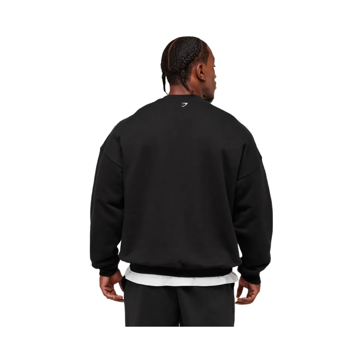 Gymshark Fade Graphic Crew - GS Black - HypeFly India View 2