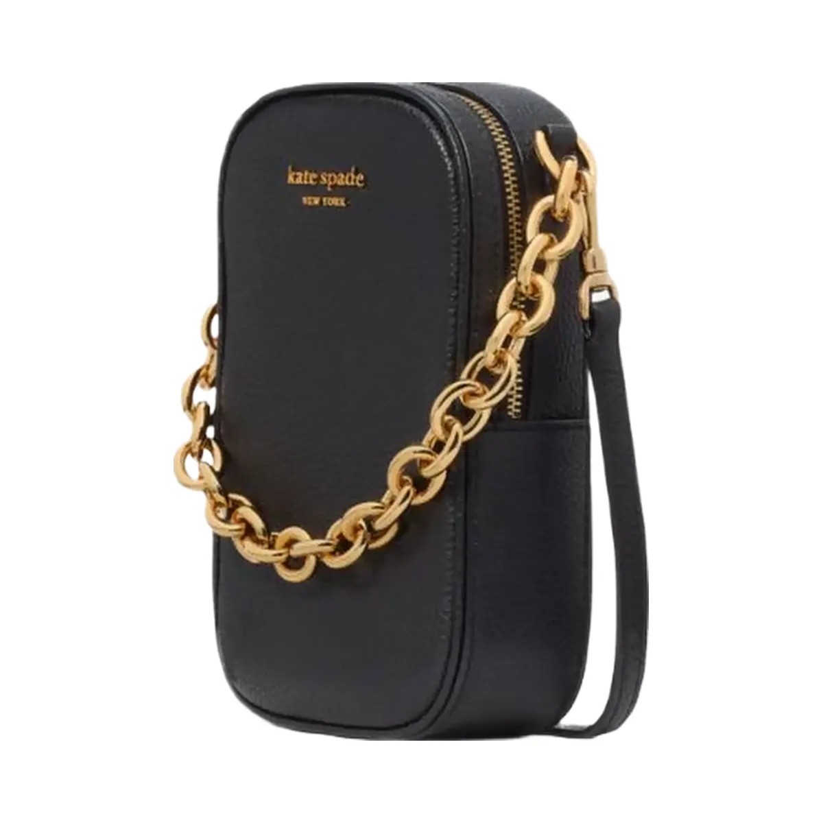 Kate Spade Jolie Chain Phone Crossbody Black - HypeFly India View 4