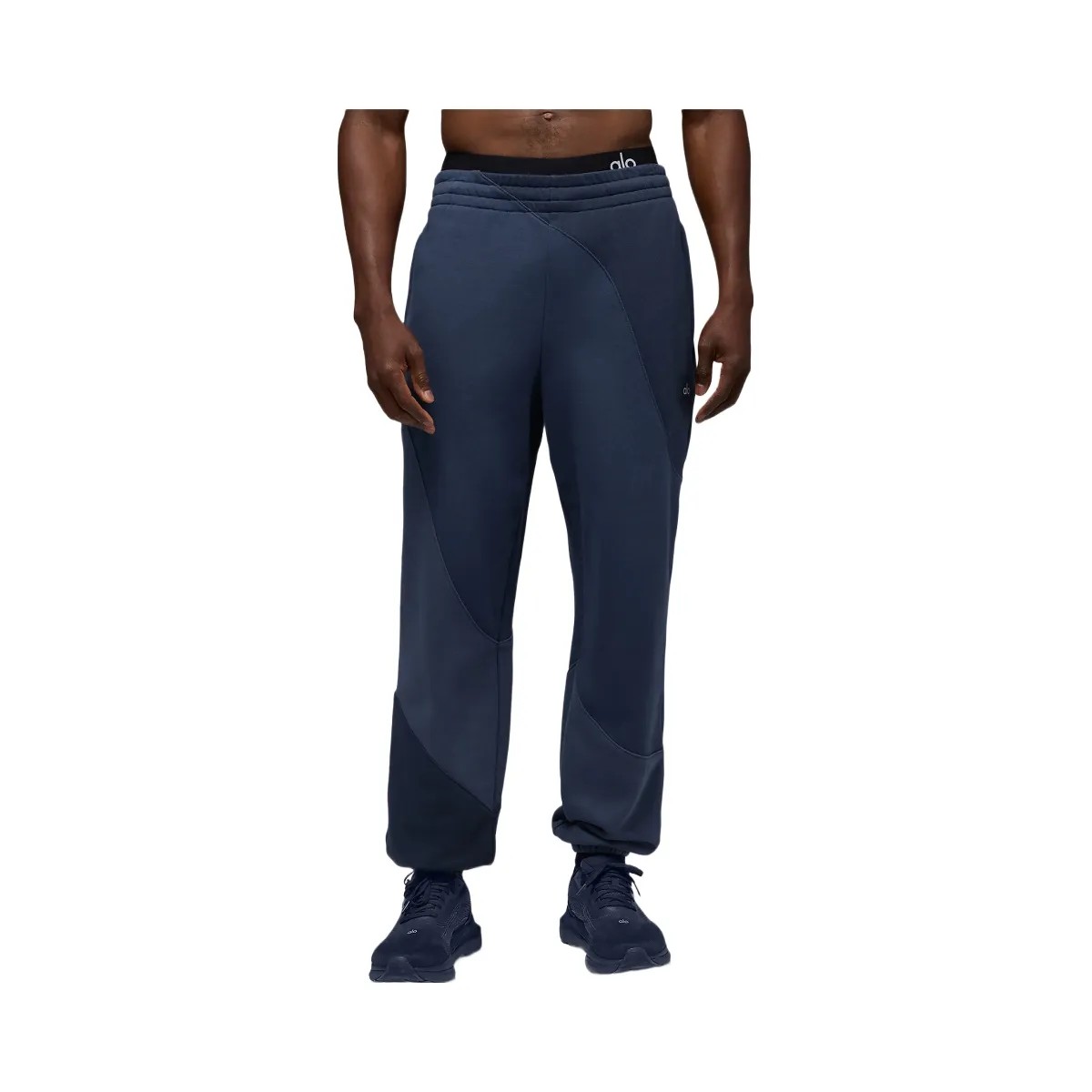 Alo Men's Make Waves Sweatpant - Navy Tonal - HypeFly India View 5