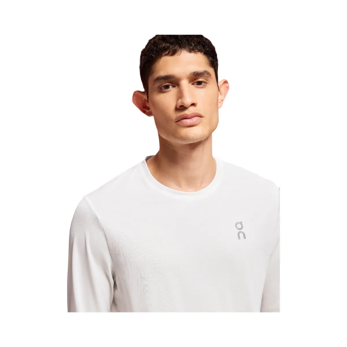 On Core Long-T Undyed-White - HypeFly India View 2