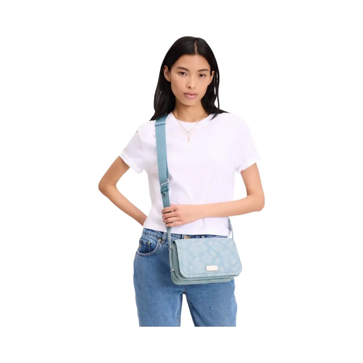 Kate Spade Liv Crossbody Bag Blue Multi - HypeFly India View 2