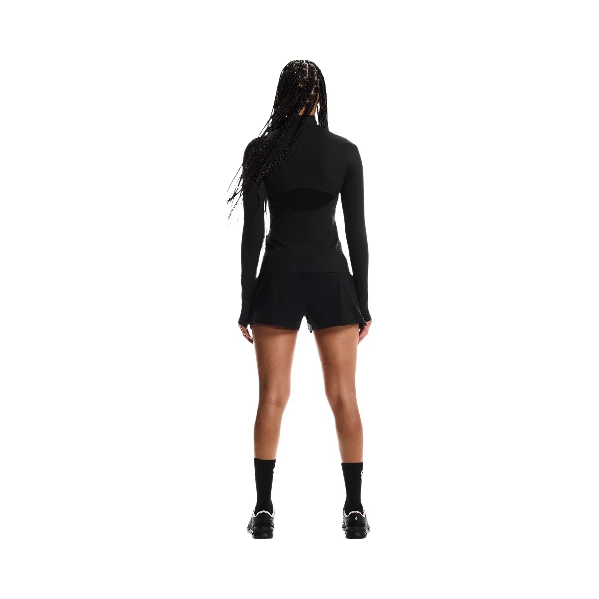 On Mesh Shorts Black - HypeFly India View 5