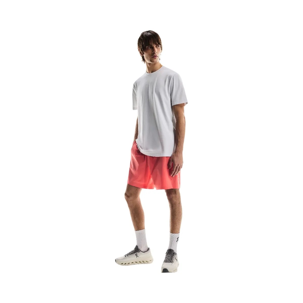 On Focus Shorts Coral - HypeFly India View 2