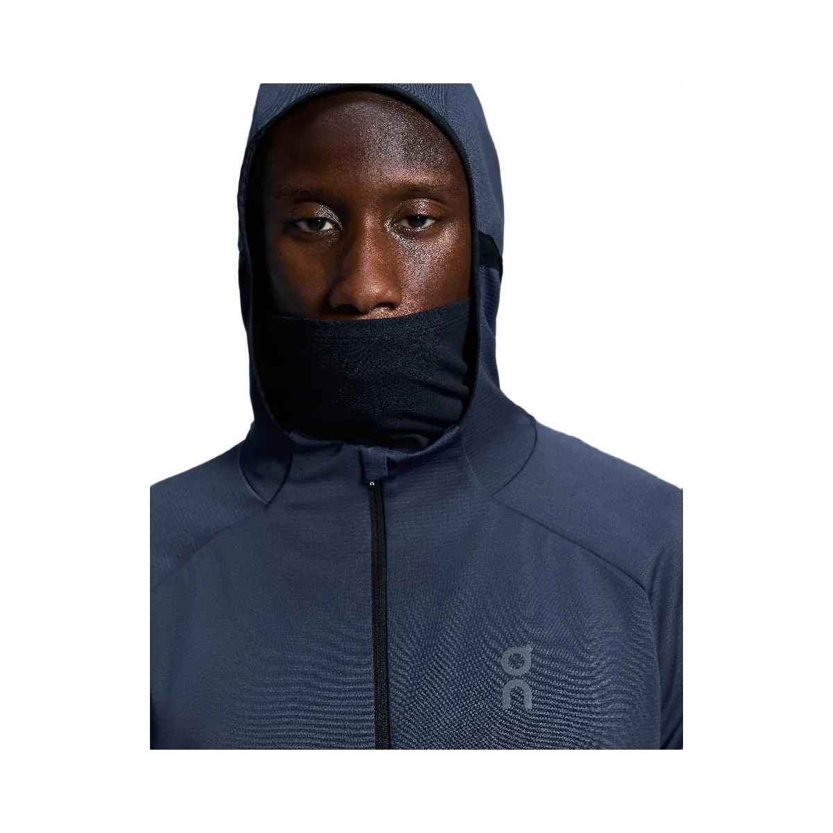 On Climate Zip Hoodie Midnight - HypeFly India View 5
