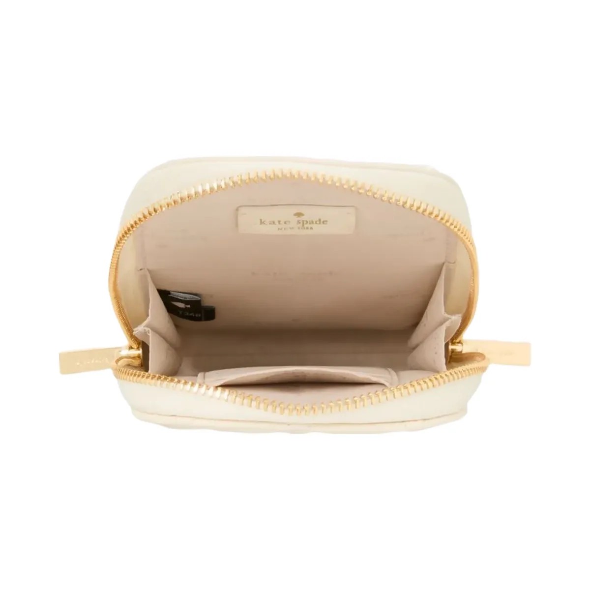 Kate Spade Carey Quilted North South Phone Crossbody Meringue - HypeFly India View 4