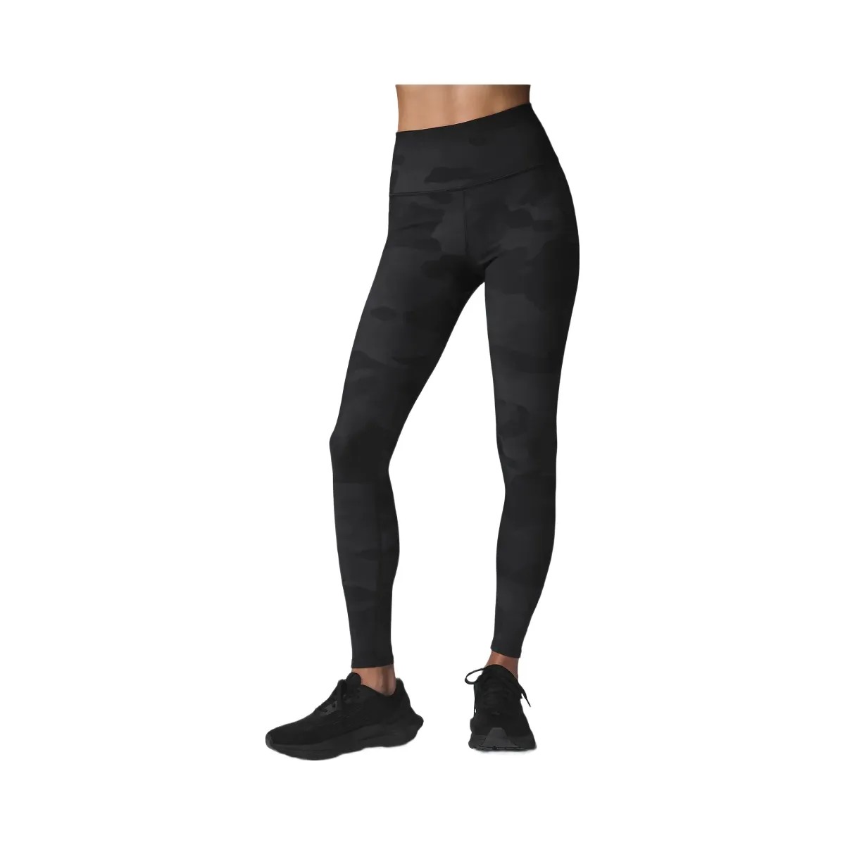 Alo Women's High-Waist Camo Vapor Legging - Black Camouflage - HypeFly India View 1
