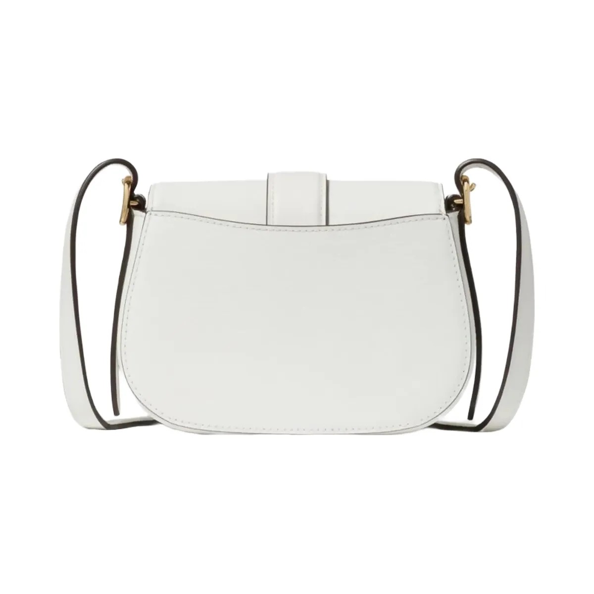 Kate Spade Nouveau Mini Saddle Bag True White - HypeFly India View 4