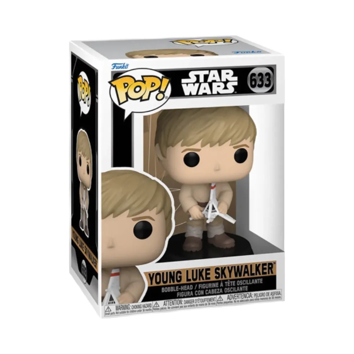 Funko Pop! STAR WARS Young Luke Skywalker #633 - HypeFly India View 1