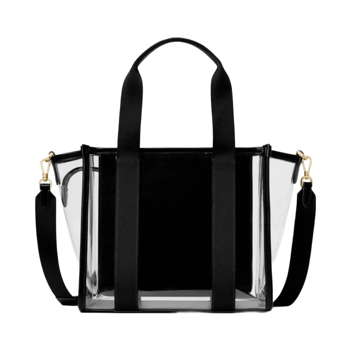Kate Spade Kip Clear Small Tote Black - HypeFly India View 4