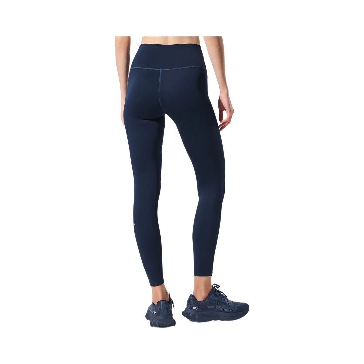 Alo Women's 7/8 High-Waist Airlift Legging - Navy - HypeFly India View 2