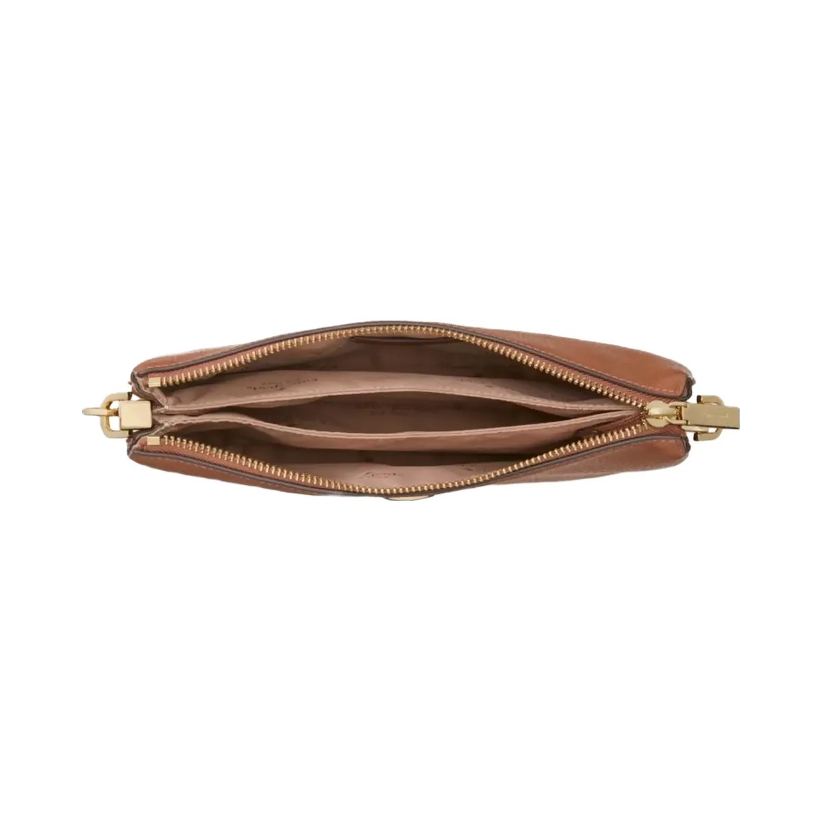 Kate Spade Kayla Small Triple Compartment Crossbody Warm Gingerbread - HypeFly India View 4