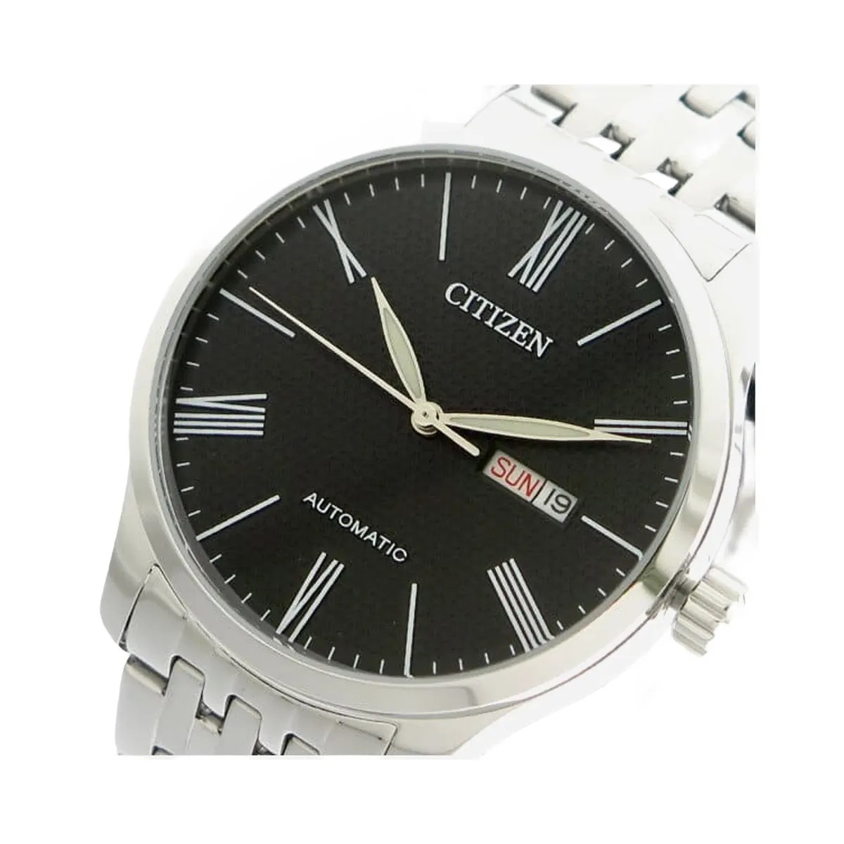 Citizen Stainless Steel Analog Gents Watch Black Dial - HypeFly India View 2