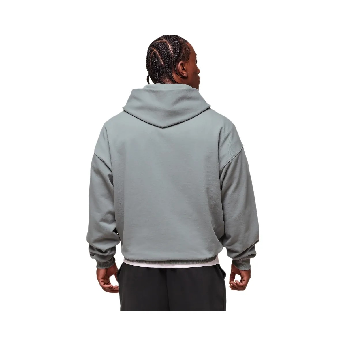 Gymshark Authentic Apparel Zip Up Hoodie - Smokey Grey - HypeFly India View 2
