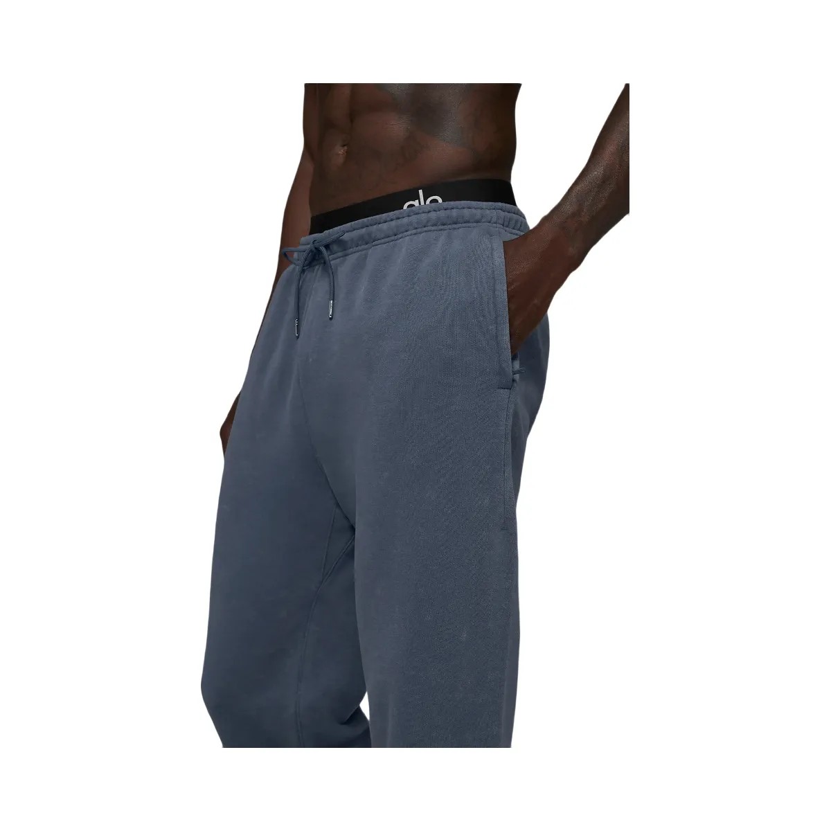 Alo Men's Chill Vintage Wash Sweatpant - Bluestone Wash - HypeFly India View 2