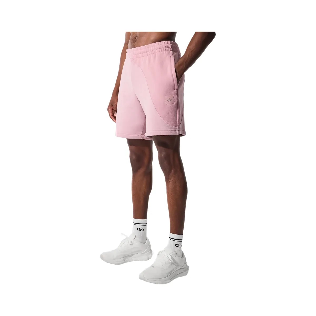 Alo Men's 7" Make Waves Short - Sunset Pink Tonal - HypeFly India View 2