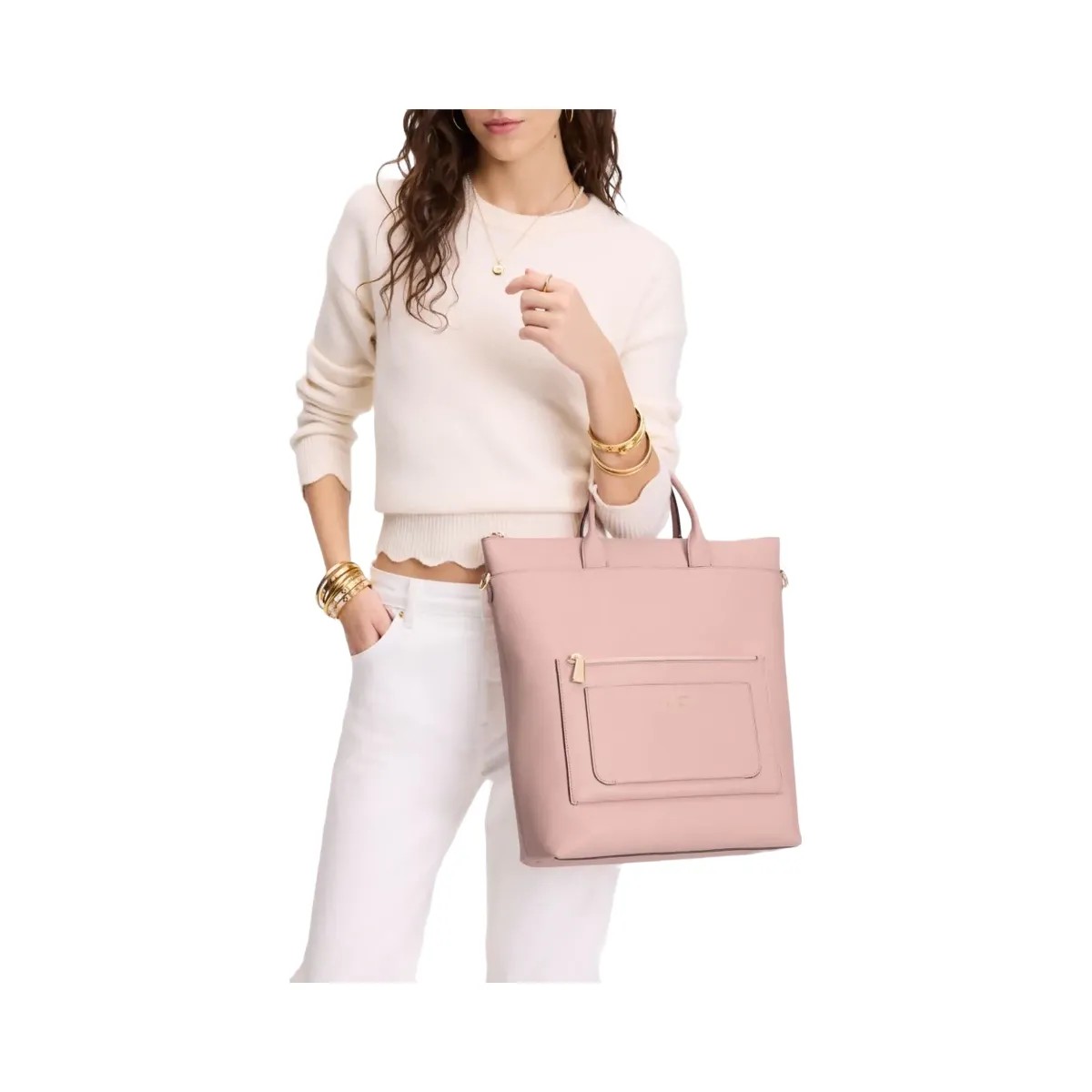 Kate Spade Walker Convertible Backpack Rose Smoke - HypeFly India View 3