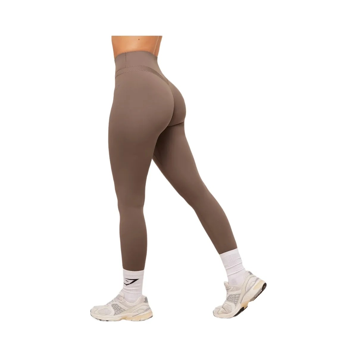 Gymshark Whitney Leggings - Soft Brown - HypeFly India View 3