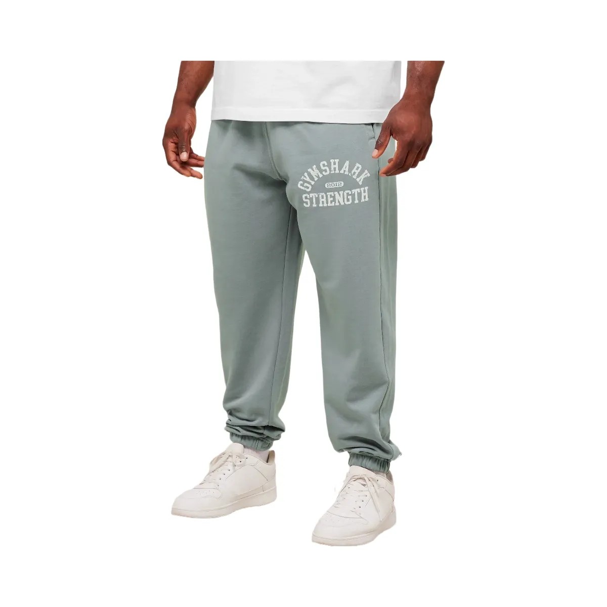 Gymshark 2012 Strength Joggers - Denim Grey - HypeFly India View 3