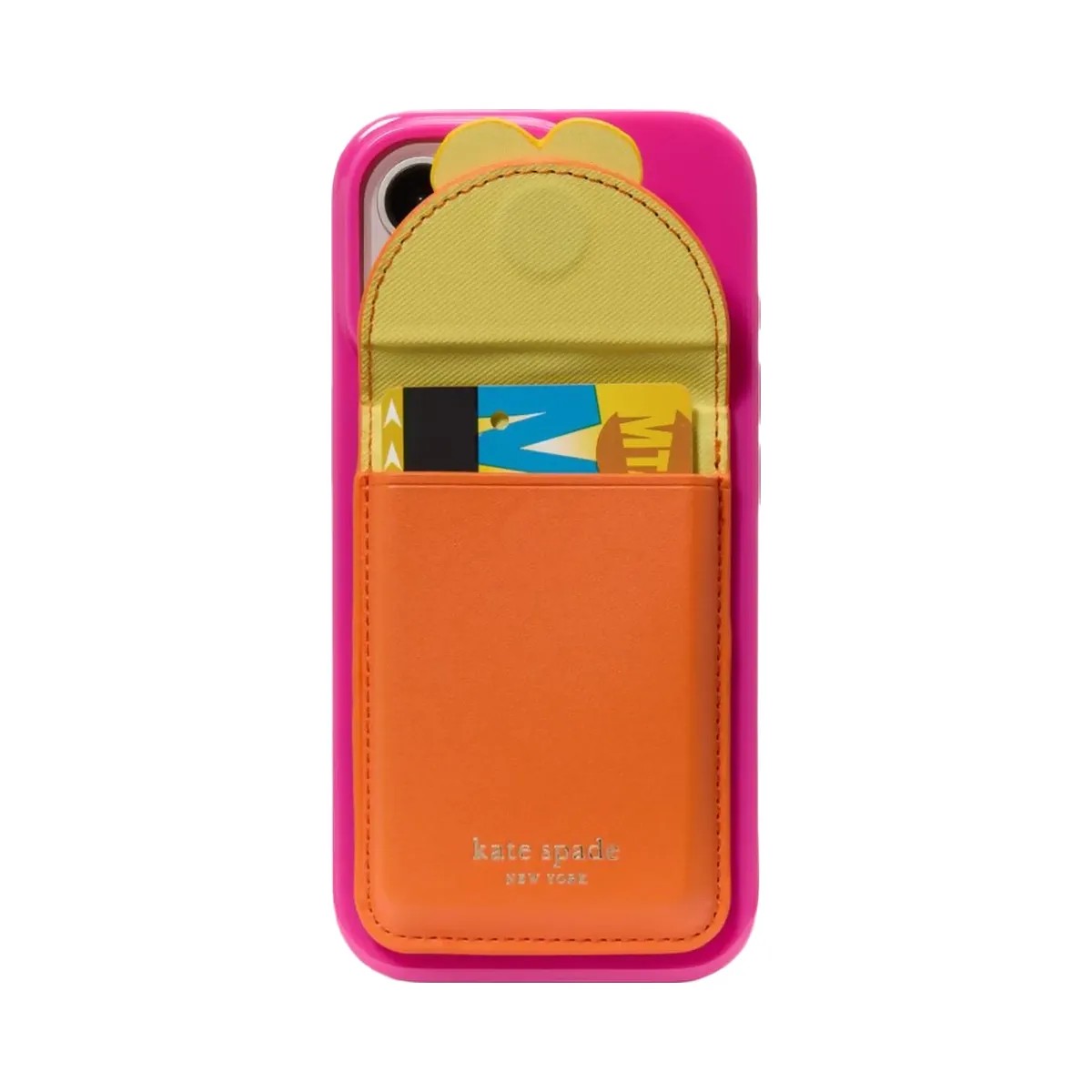 Kate Spade Floral Wallet iPhone 16 Pro Case Pink Multi - HypeFly India View 2