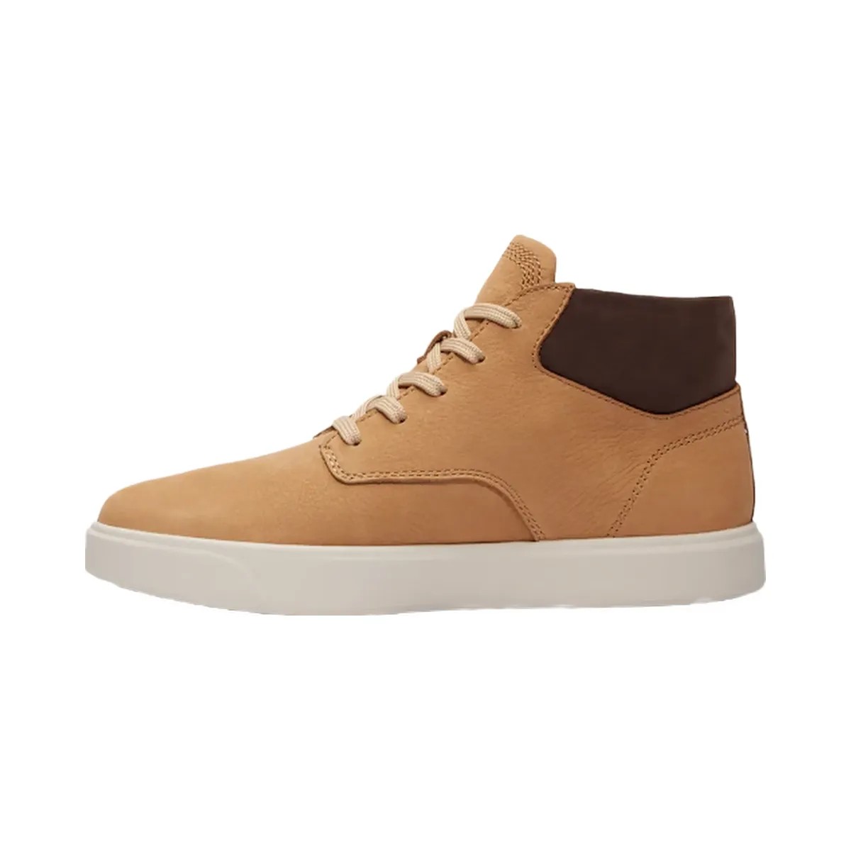 Timberland Emerson Street Mid Sneaker Medium Beige Nubuck Men'S - HypeFly India View 5
