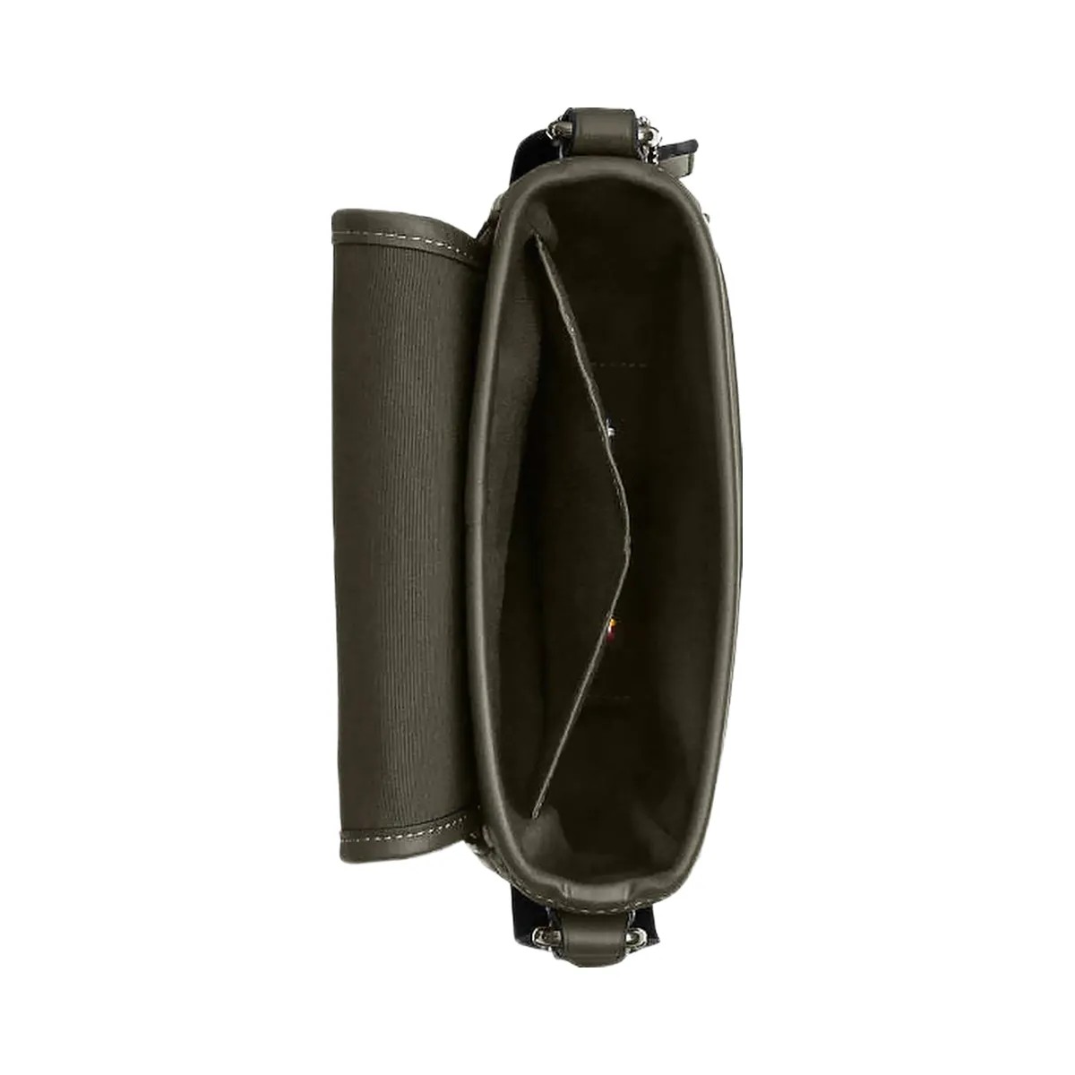 Coach Lucas Crossbody Bag Pebbled Leather-Qb-Uniform Green - HypeFly India View 4