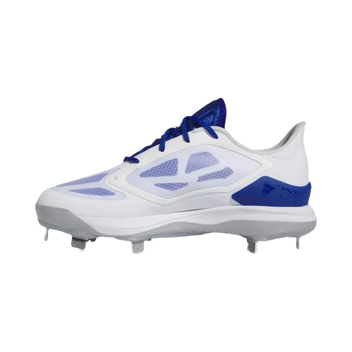 Adidas Adizero Purehustle 3 Elite Cloud White Royal Blue Silver Metallic - HypeFly India View 2