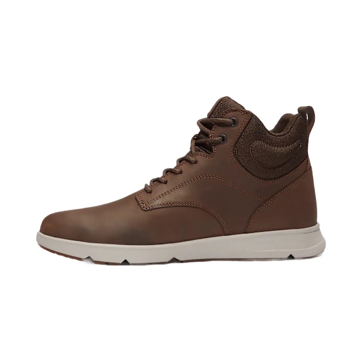 Timberland Mens Parker Street High-Top Sneaker Dark Brown Full-Grain - HypeFly India View 5
