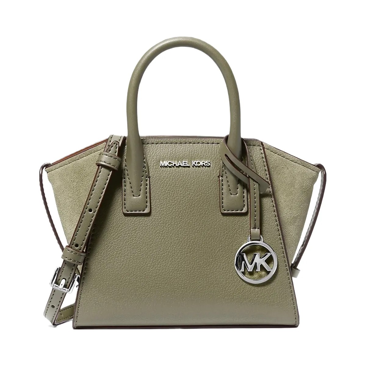Michael Kors Avril Extra-Small Leather Satchel Thyme - HypeFly India View 1