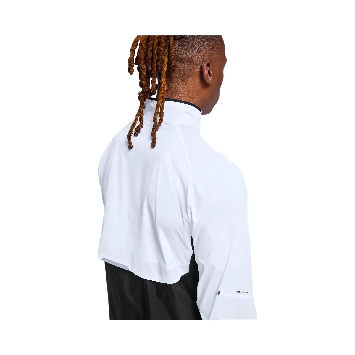 On Weather Jacket White | Black - HypeFly India View 4
