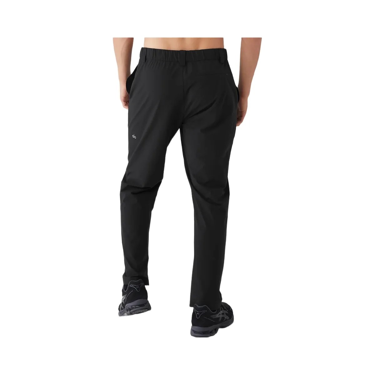 Alo Men's Co-Op Cropped Tech Trouser - Black - HypeFly India View 3