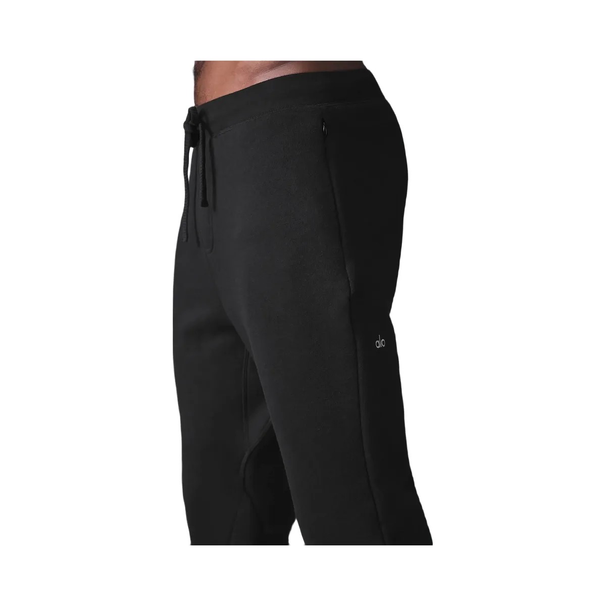 Alo Men's The Triumph Sweatpant - Black - HypeFly India View 2