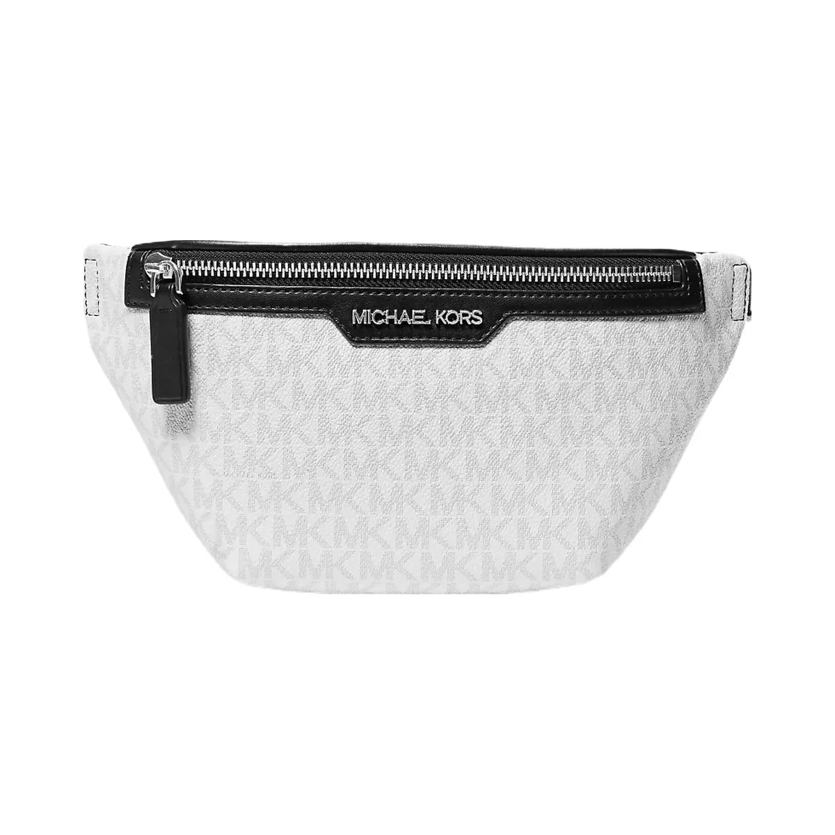 Michael Kors Cooper Mini Logo Belt Bag Bright Wht - HypeFly India View 1