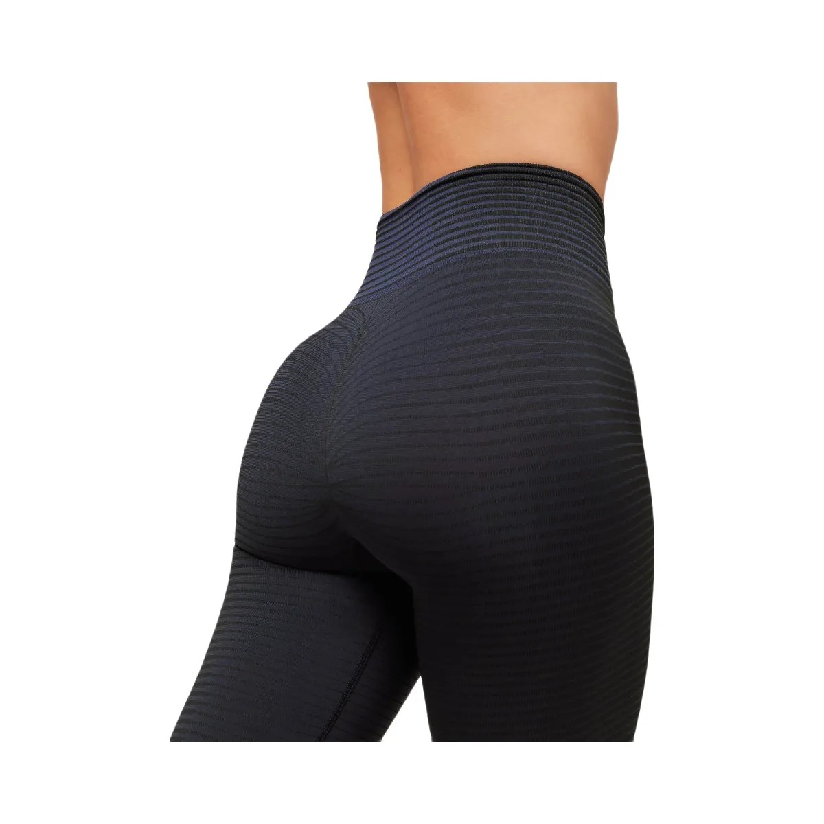 Gymshark Sport Seamless Leggings - Heavy Blue/Black - HypeFly India View 5