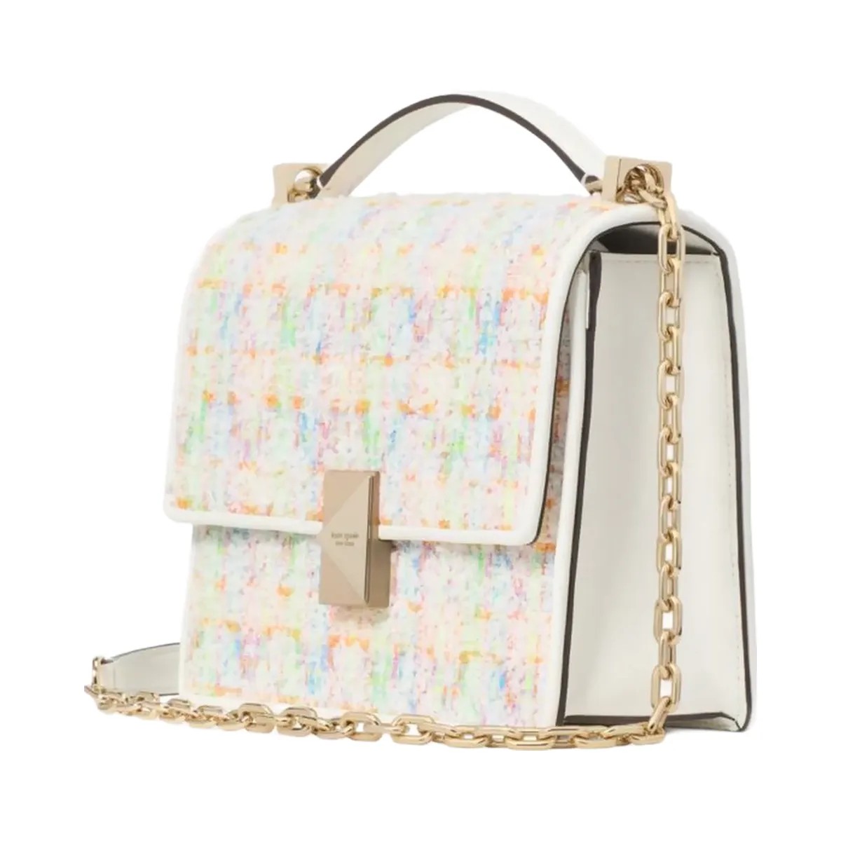 Kate Spade Deco Tweed Chain Shoulder Bag Multi - HypeFly India View 1