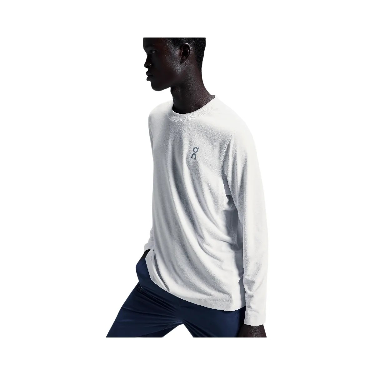 On Train Long-T White - HypeFly India View 4