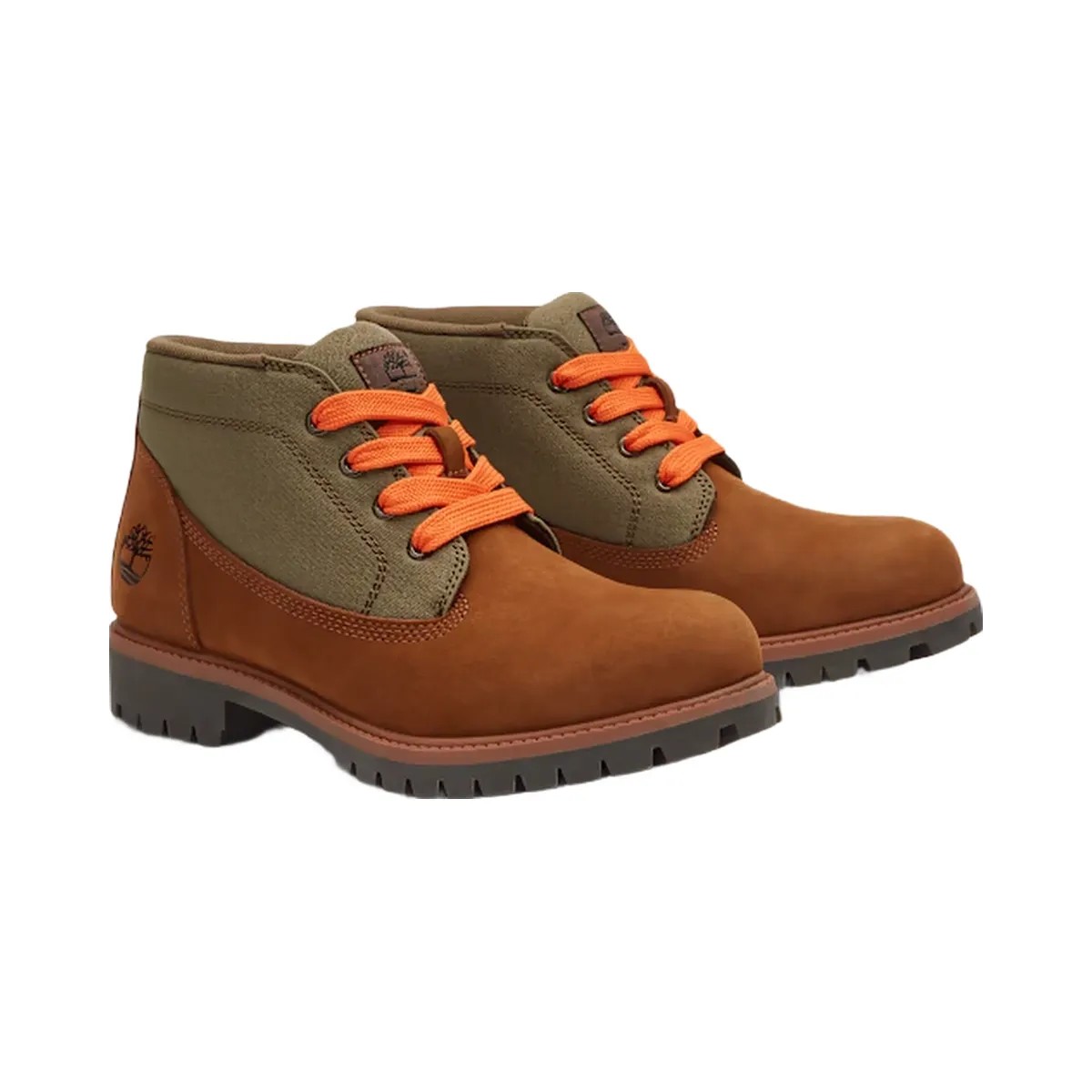 Timberland Premium Chukka Boot Medium Brown Nubuck Men'S - HypeFly India View 1