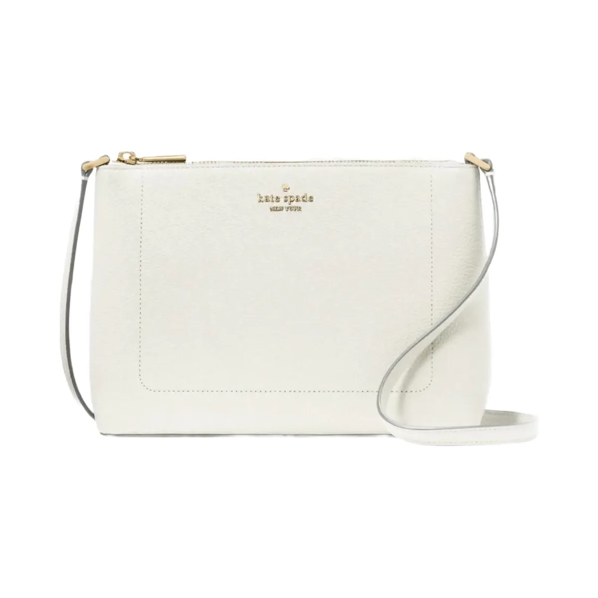 Kate Spade Leila Medium Crossbody Meringue - HypeFly India View 1