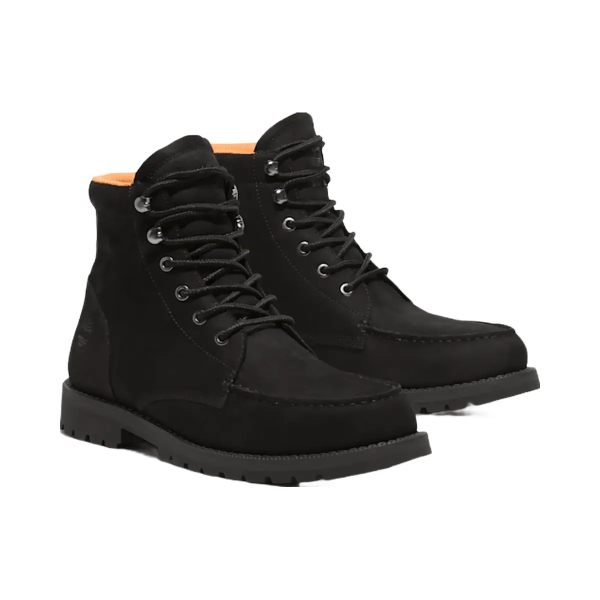 Timberland Redwood Falls Waterproof Moc-Toe Boot Black Nubuck Men'S - HypeFly India View 1