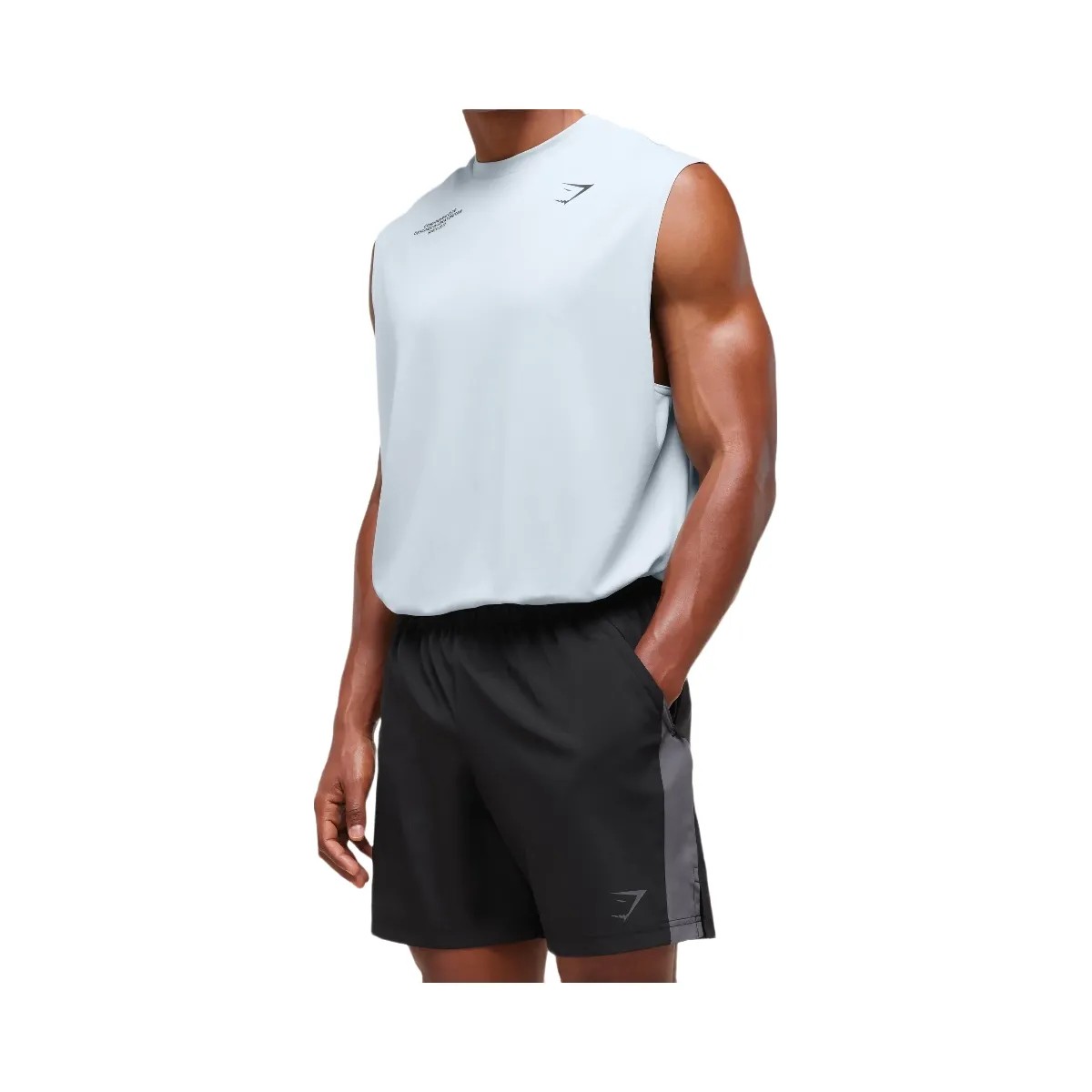 Gymshark Sport  7" Shorts - Black - HypeFly India View 4