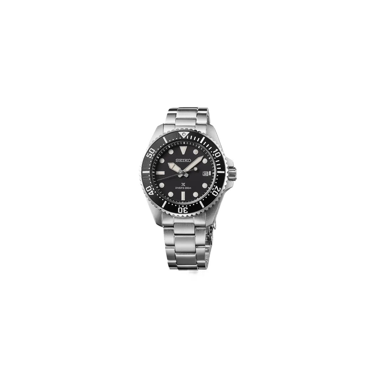 Seiko Prospex Solar Divers in Black Men's - HypeFly India View 1