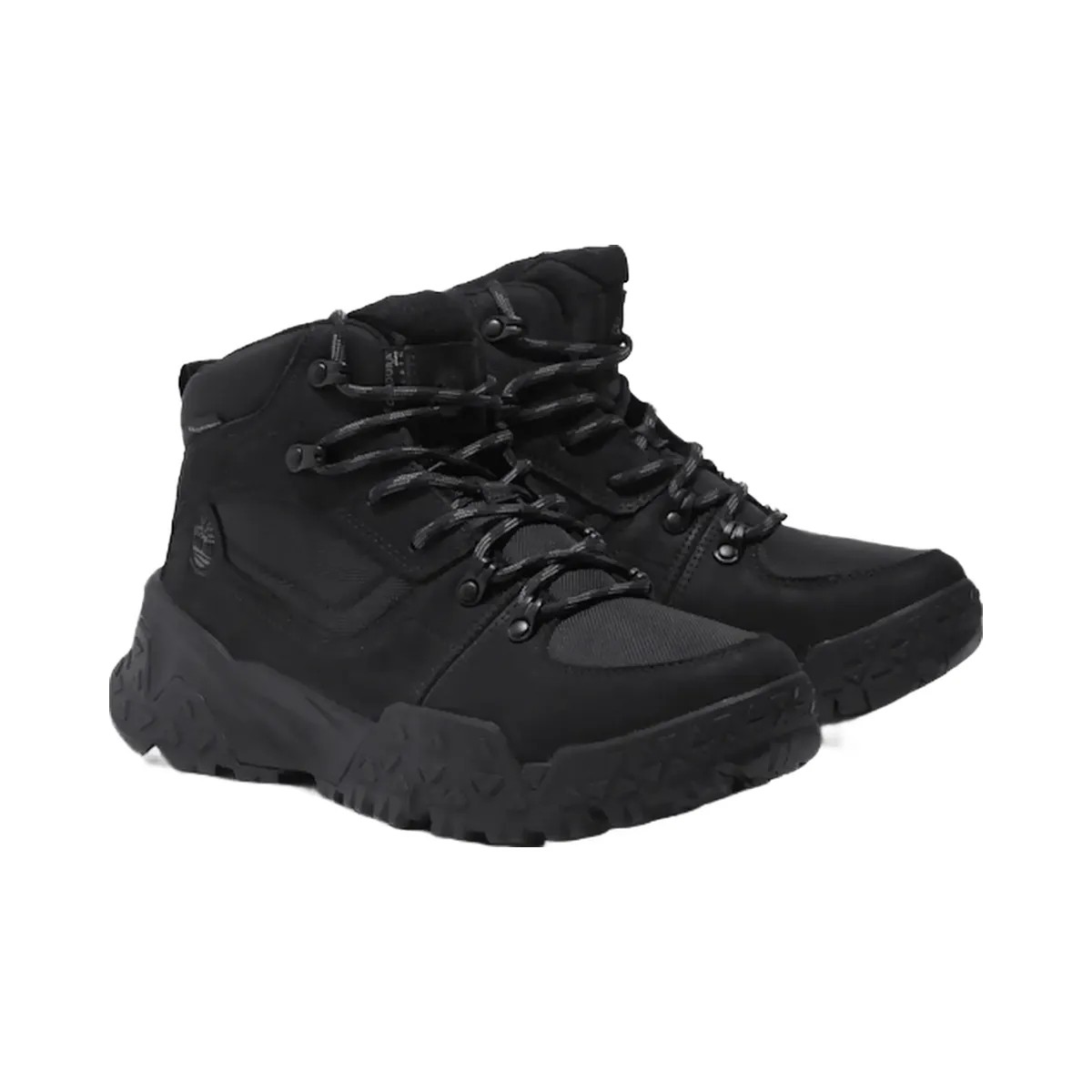 Timberland Motion Scramble Mid Lace-Up Waterproof Hiker Black Nubuck Men'S - HypeFly India View 1