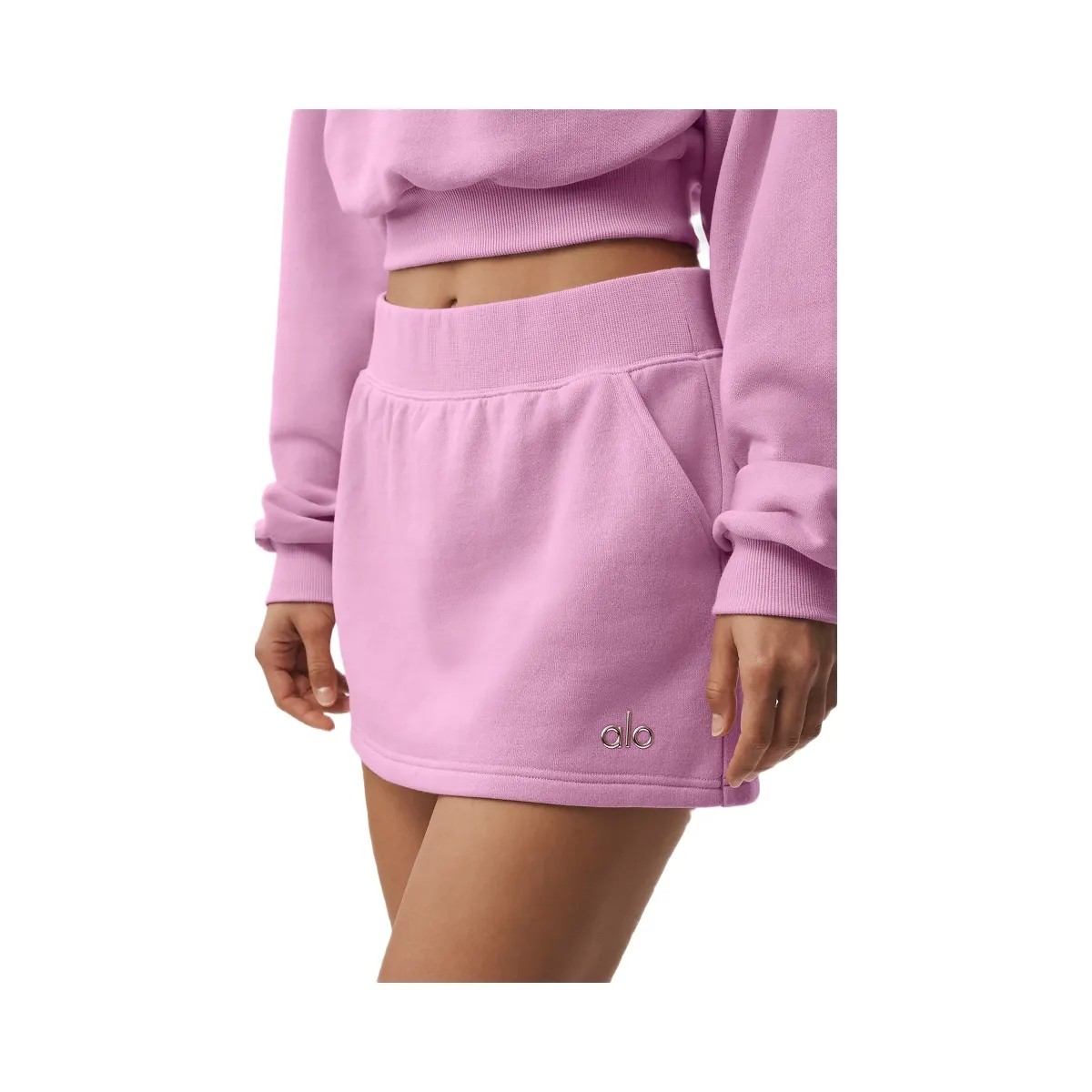 Alo Women's Accolade Skirt - Candy Heart Pink - HypeFly India View 2