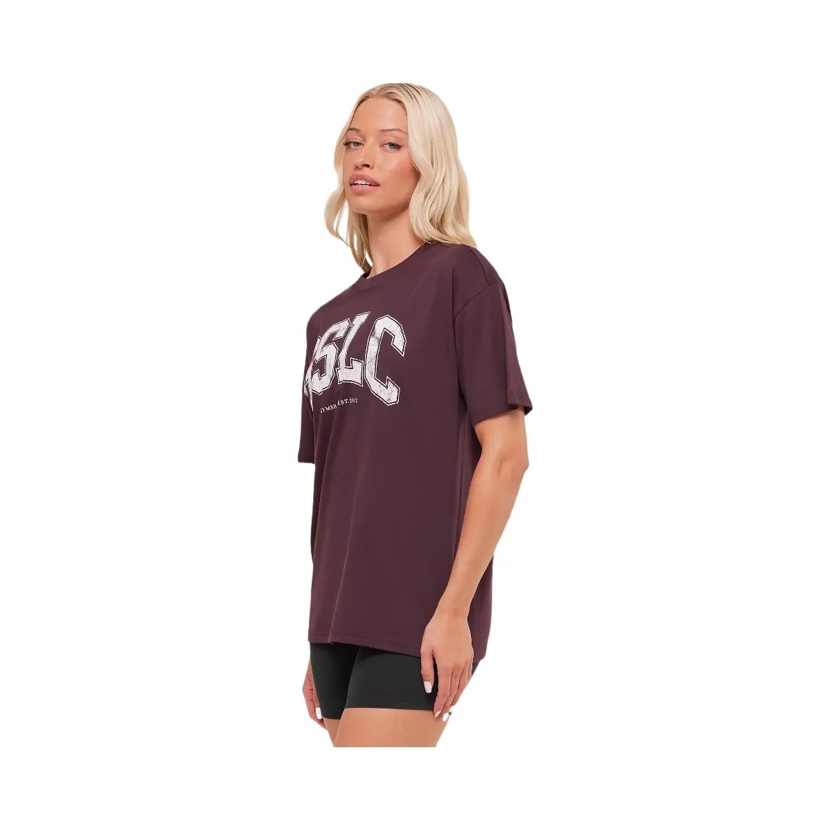 Gymshark GSLC Lifting Club Short Sleeve T-Shirt - Cherry Purple - HypeFly India View 3