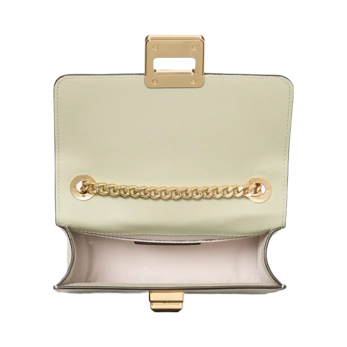 Kate Spade Phoebe Turnlock Mini Flap Crossbody Sage Bundle - HypeFly India View 4
